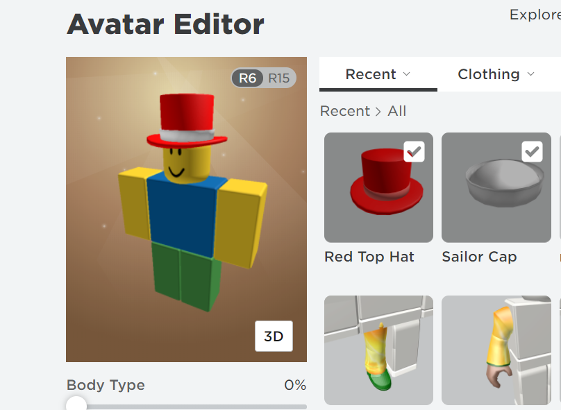 Whosetrade On Twitter I Just Got White Banded Red Top Hat - white top hat roblox