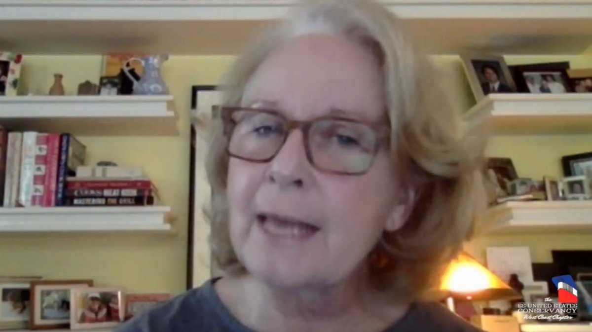 SSUSC's tweet photo. Actress Kate Burton with a special video message: Sign up for the Conservancy's email newsletter at our website https://t.co/ODDn2BxOpp
#SSUSGala68 https://t.co/DVxTOgInnB