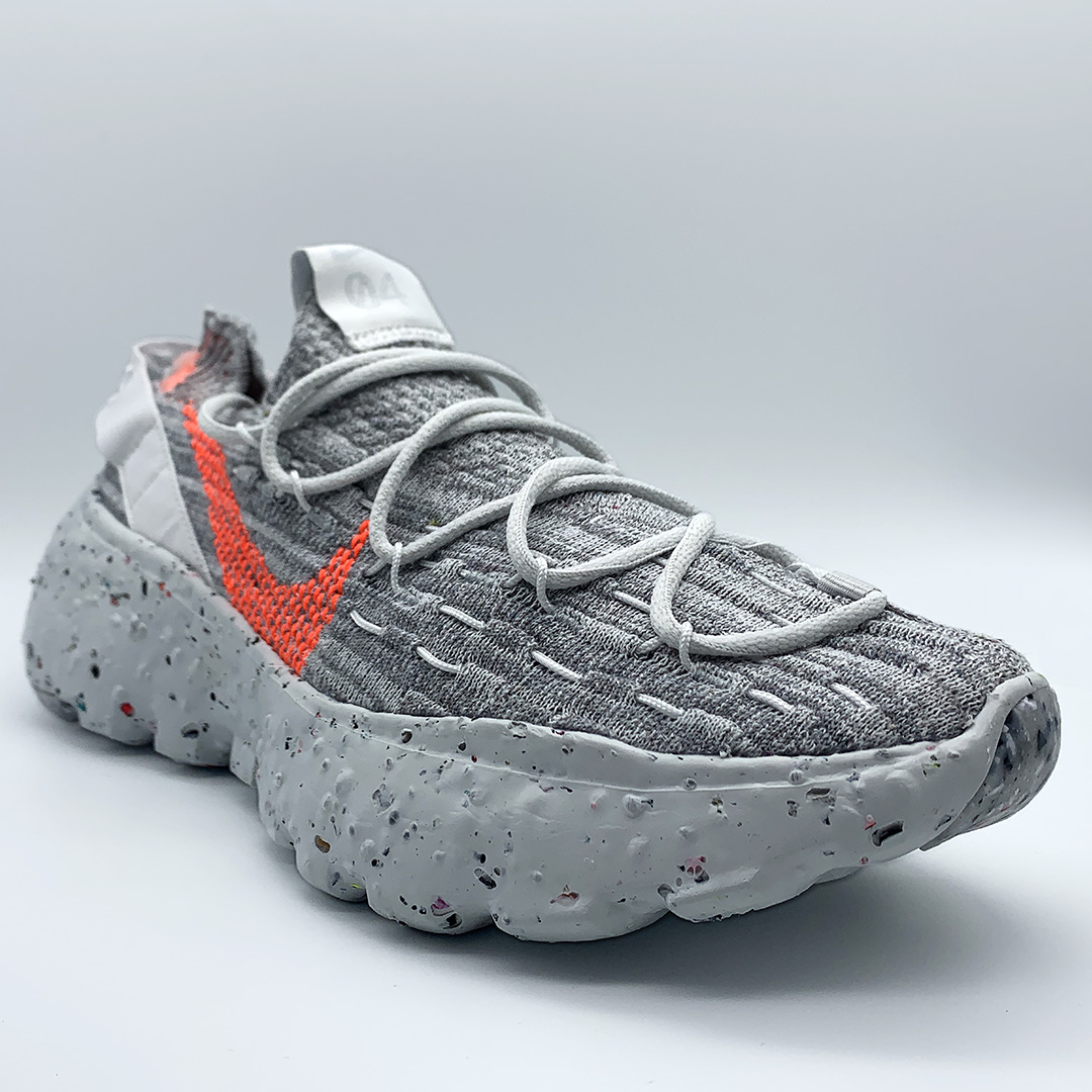 getaplug's tweet photo. Trash in its finest form. Nike fashioned their factory scraps into a series of 4 models dubbed the "Space Hippie" collection and released them this morning. Pictured here is the Space Hippie 04 in Crimson. https://t.co/9DCpByMomh