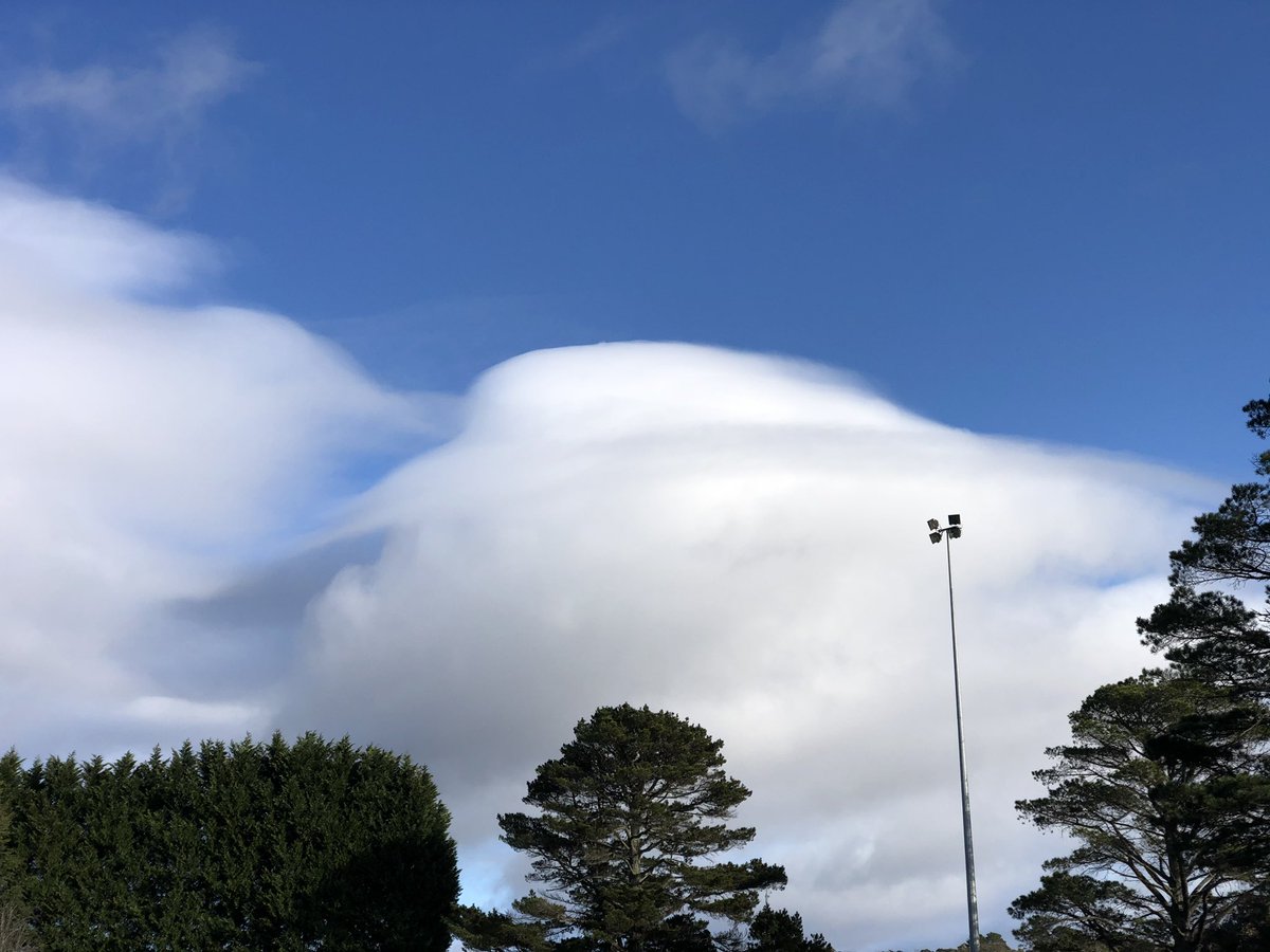 Bit of low altitude lenticular? <a href="/BlackheathWx/">Blackheath Weather - Blue Mountains NSW. Australia</a> <a href="/andrewmiskelly/">Andrew Miskelly</a>?