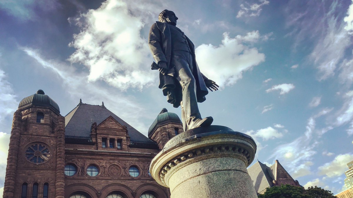 41. Some were truly horrifying people; others firmly believed in democracy & diversity but still had inevitable blind spots — and Toronto's monuments are a testament to the fact that other voices in the city have been marginalized for an awfully long time.