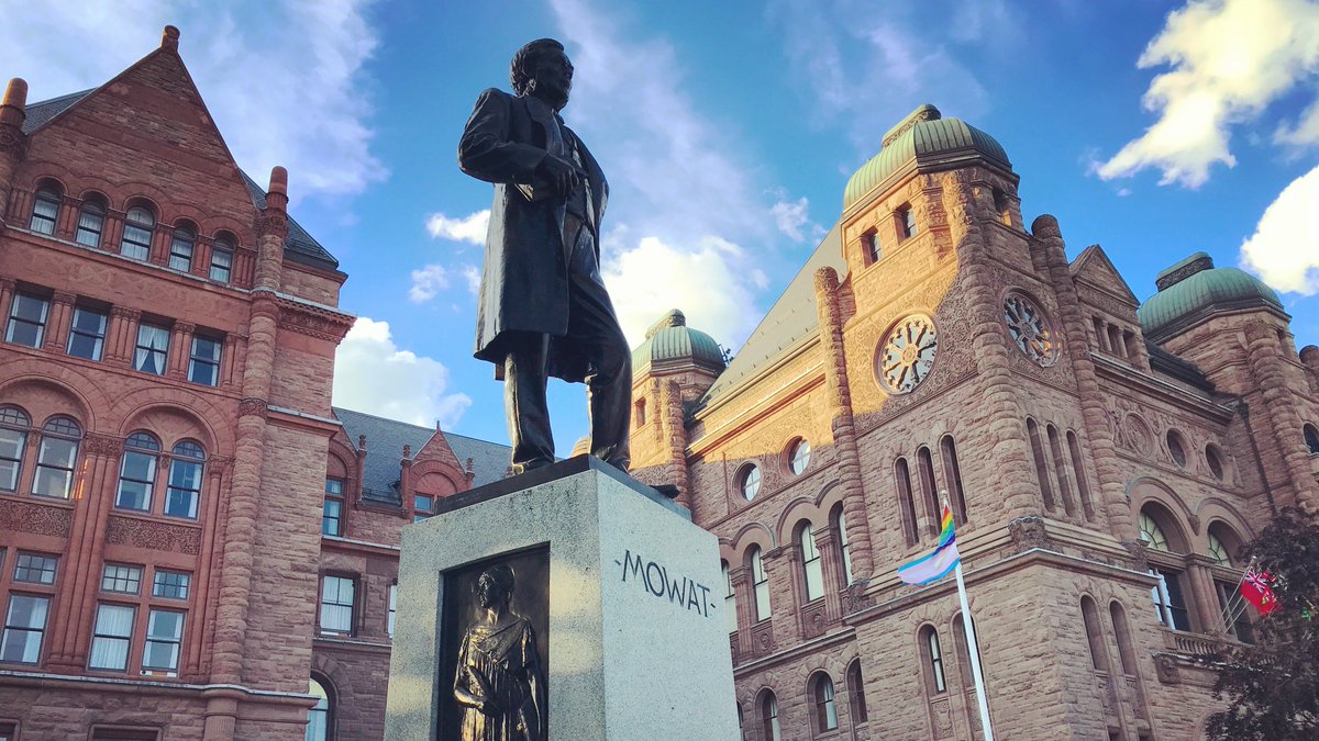 41. Some were truly horrifying people; others firmly believed in democracy & diversity but still had inevitable blind spots — and Toronto& #39;s monuments are a testament to the fact that other voices in the city have been marginalized for an awfully long time.