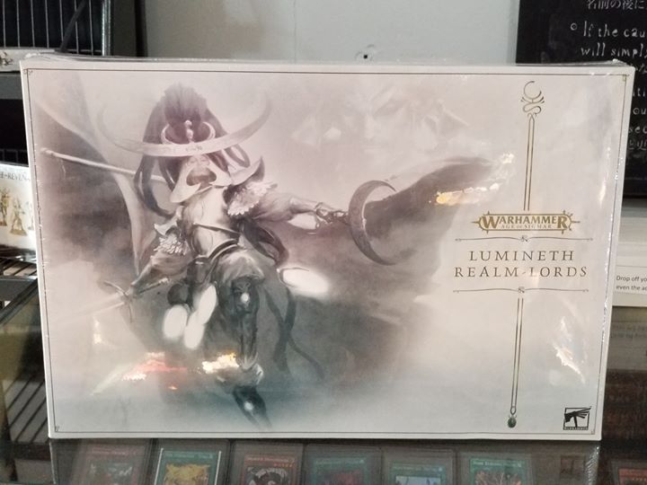 TheVaultGamingL's tweet photo. Did you miss out on the Lumineth set? No worries we got one here waiting for a good home.
#Lumineth #ageofsigmar #boxset https://t.co/ylHOVrIgRa