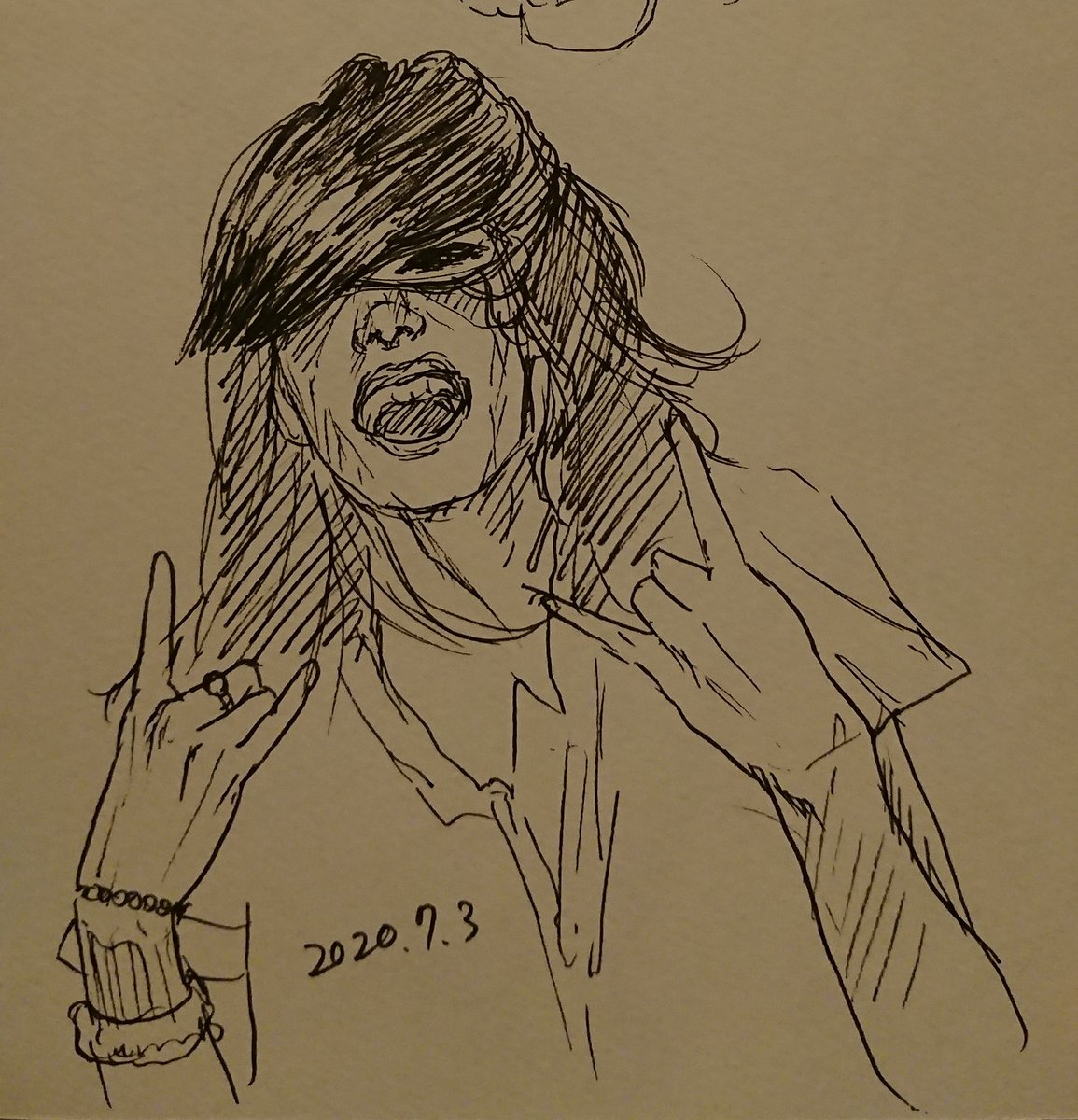 ホントにひどい…笑 でもこれから描きまくって上手くなることを信じてアップ。
#短時間スケッチ
#練習 