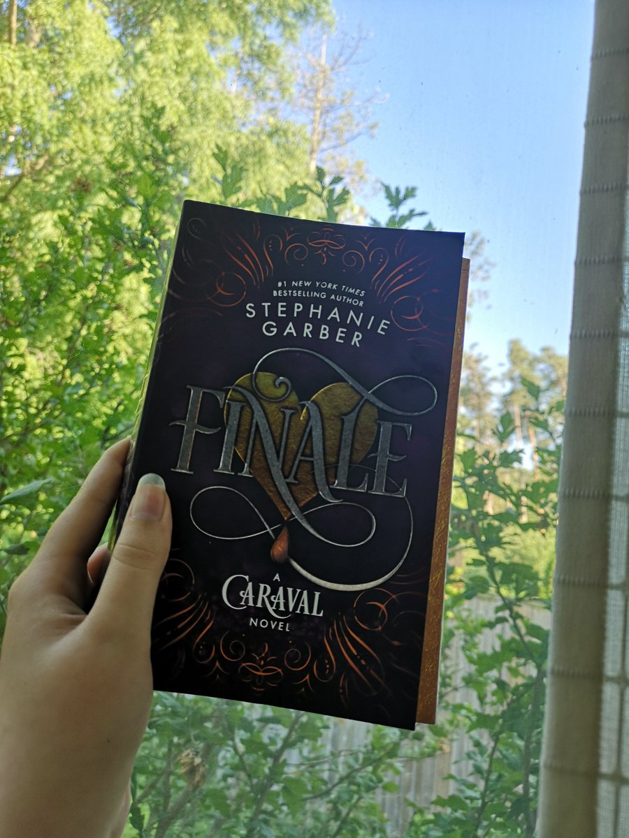 I LOVED the last book in this trilogy  the ending just gave me all the feels. It was twisty, magical, mysterious, and so much fun to read. All of the pieces finally got put together/made sense/ended the way I hoped Finale by Stephanie Garber .5