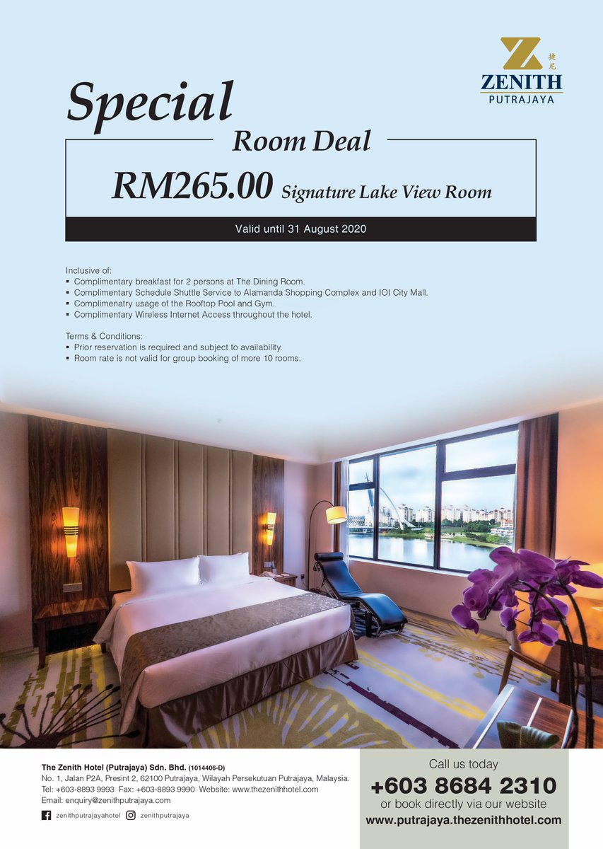 Zenith Putrajaya Hotel tweet media