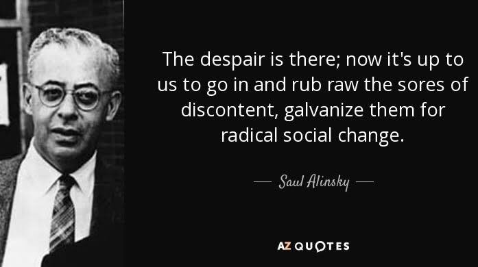 2: Saul Alinsky was a far left radical, hell bent on the Marxist socialisation of all populations...by reducing them to be looked upon as “Useful Idiots”!