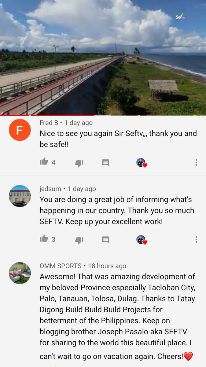 Nenvy07's tweet photo. Wow!😱 May multi-billion infrastructure project pala sa Province of Leyte (The Great Wall of Leyte) na never ko pa napanuod sa MSM media!🤔

Bahagi ito ng "Build, Build, Build Program" ng administrasyong Duterte! Good job, Tay Digong! 👊🏼👏🏼😍🥰 

@YesYesYo13 @boykape @ilda_talk https://t.co/mzEloz7P5P