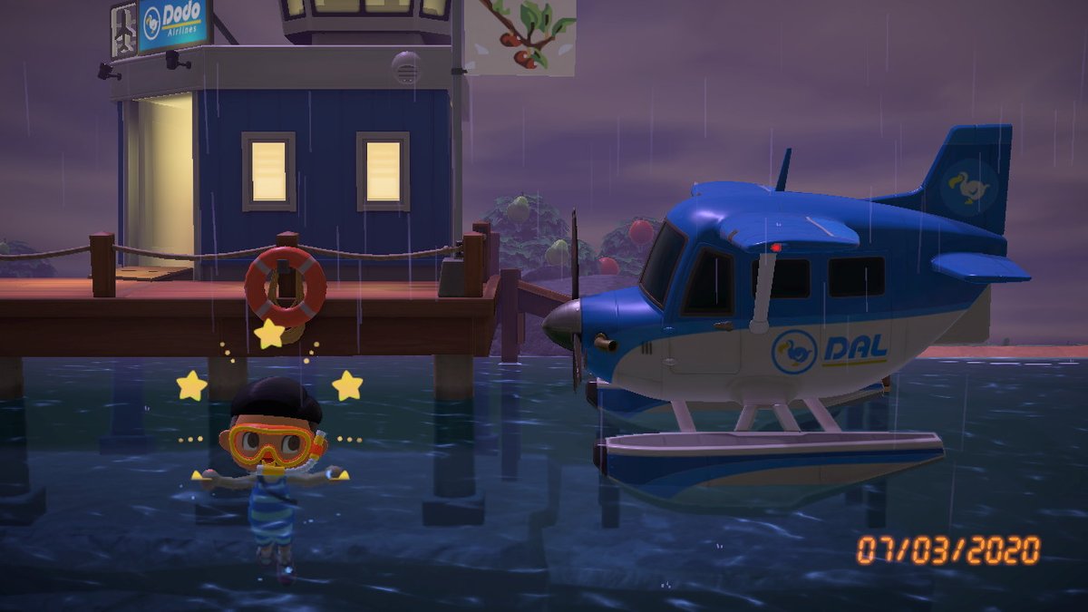 RobbieBulilan's tweet image. Swimmingis pretty dope! #AnimalCrossing #ACNH #NintendoSwitch