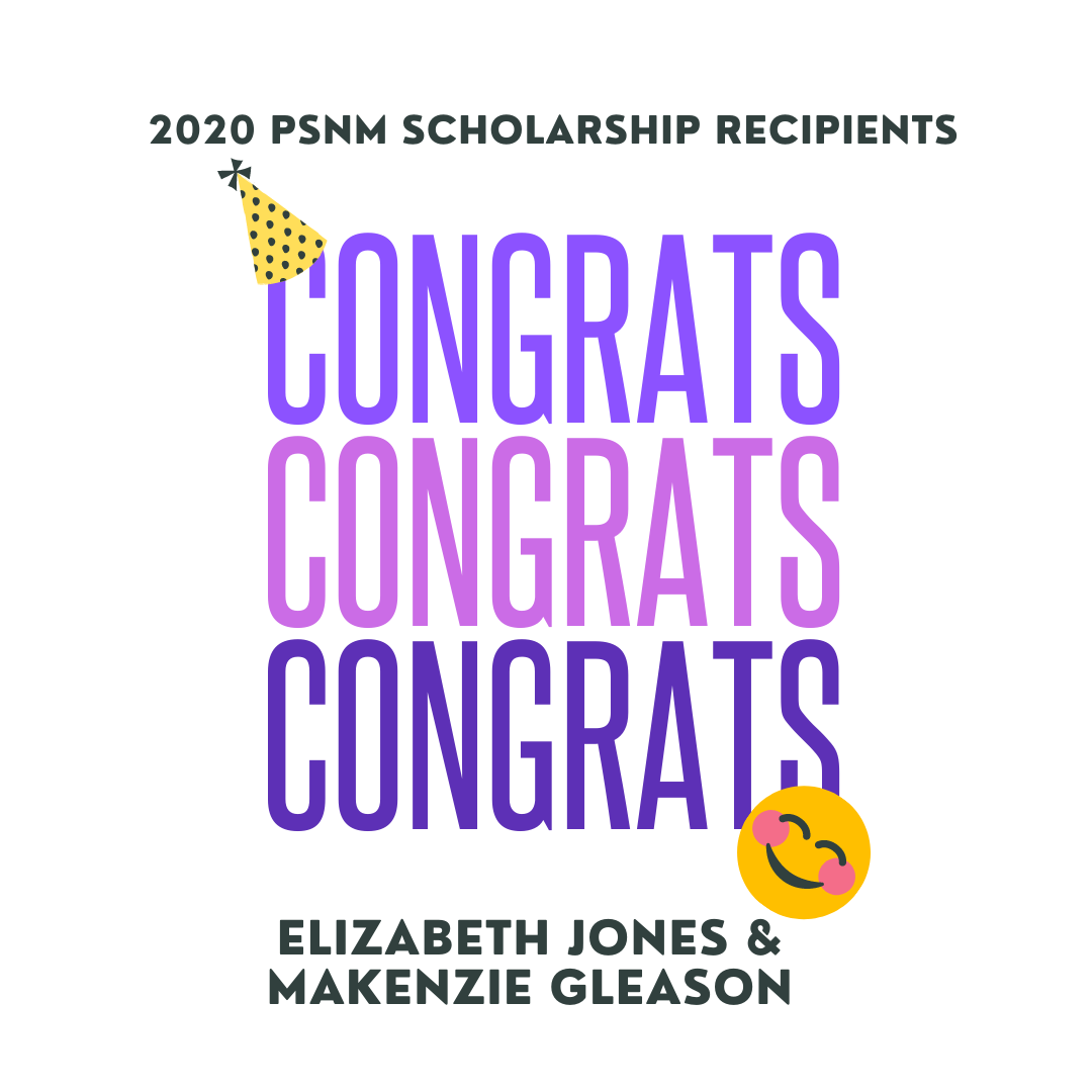 prjctsnm's tweet photo. Congratulations to our two scholarship recipients! We decided to award two of our very competitive candidates, Elizabeth Jones &amp; Makenzie Gleason. We wish them all the best, and are excited to see how their passion for mental health will continue to drive change in our community. https://t.co/LZ9jwx4OrR