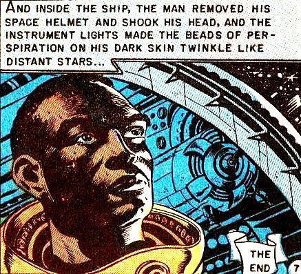 In 1956 William Gaines, A Jewish man, publisher of EC Comics threatened to sue the Comics Code Authority Administrator because they refused to allow him to publish "Judgment Day", in Incredible Science Fiction #33, a story allegory for civil and human rights, (cont.)