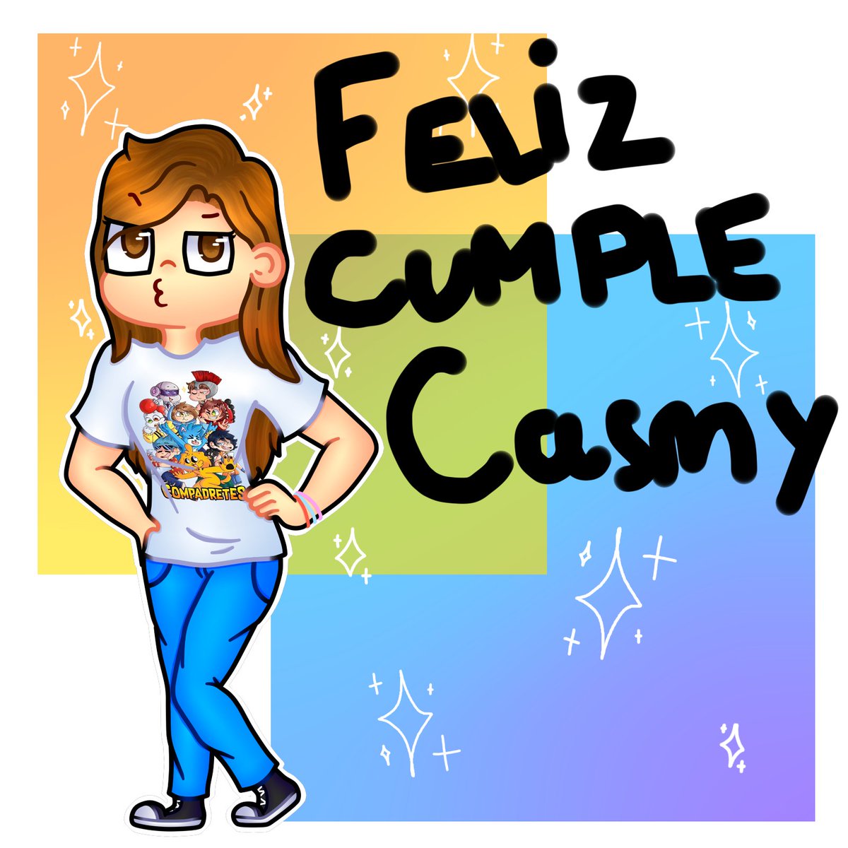 Eʀsɢʏ Jᴏjᴏ ᴛᴏ ໒ ᵔᴥᵔ ७ Compas Casmyboomer Omg Ya Eres Un Ano Mas Boomer Wuu Xd Feliz Cumpleanos Casmy a Esper0 Te La Hayas Pasado Genial En Este Gran Dia Ahora La