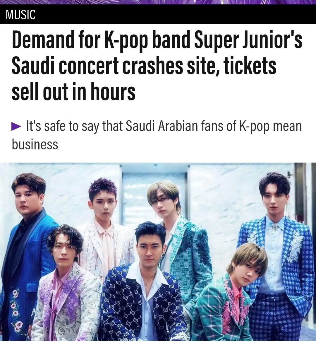 ElfJohanaGT's tweet photo. One year ago: ELF Arabia sold out the tickets in 03 hours for the SUPER SHOW #SS7inJeddah #SuperJuniorInKSA
Long waiting lines, clogged sales page, etc. I LOVE YOU SAUDI ELF
#SUPERJUNIOR @SJofficial https://t.co/STU002aF0Y