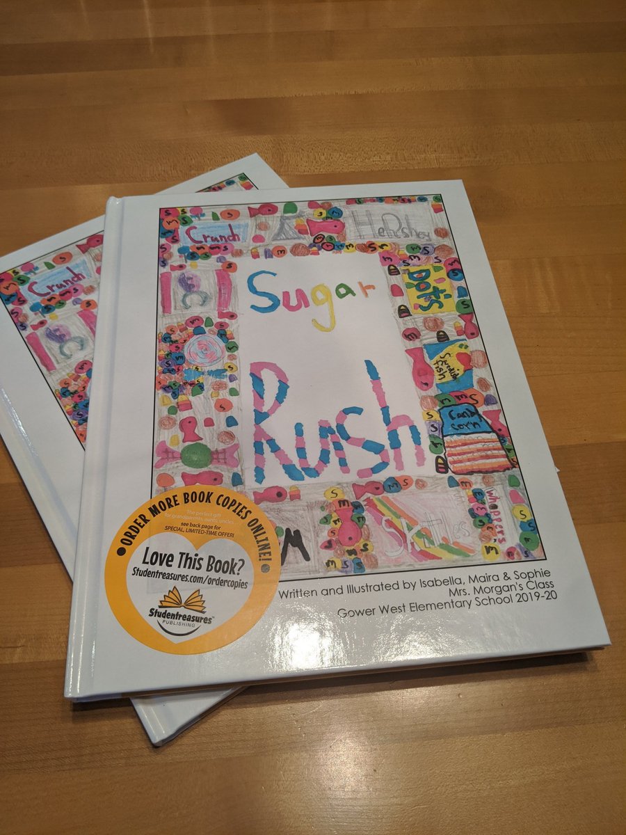 MissMarsz59's tweet photo. Ahhh!! I was so excited to see this package on my front door today! MY STUDENTS PUBLISHED A BOOK! I am so proud of these three girls, collaborating through quarantine to finish their book! 📚

#Gower62 #proudteacher #studentauthors #studenttreasures https://t.co/KpqbAos50S