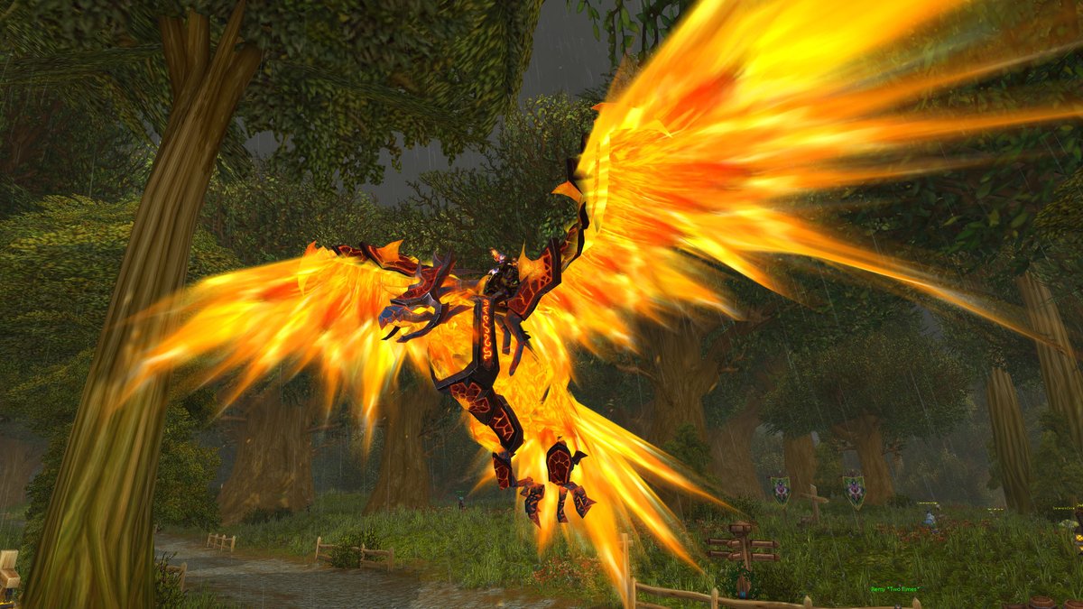 moffstarr's tweet photo. #Warcraft - Pureblood Fire Hawk https://t.co/GA9ClGnOfs