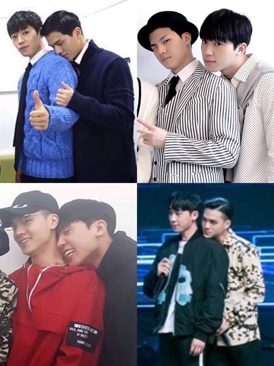  #Hourly_TEENTOP Minsu & Jonghyun being clingy to each other   #TEEN10P