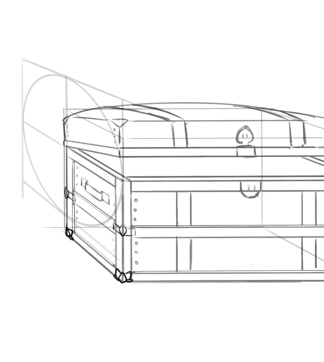 How I draw hinged stuff 