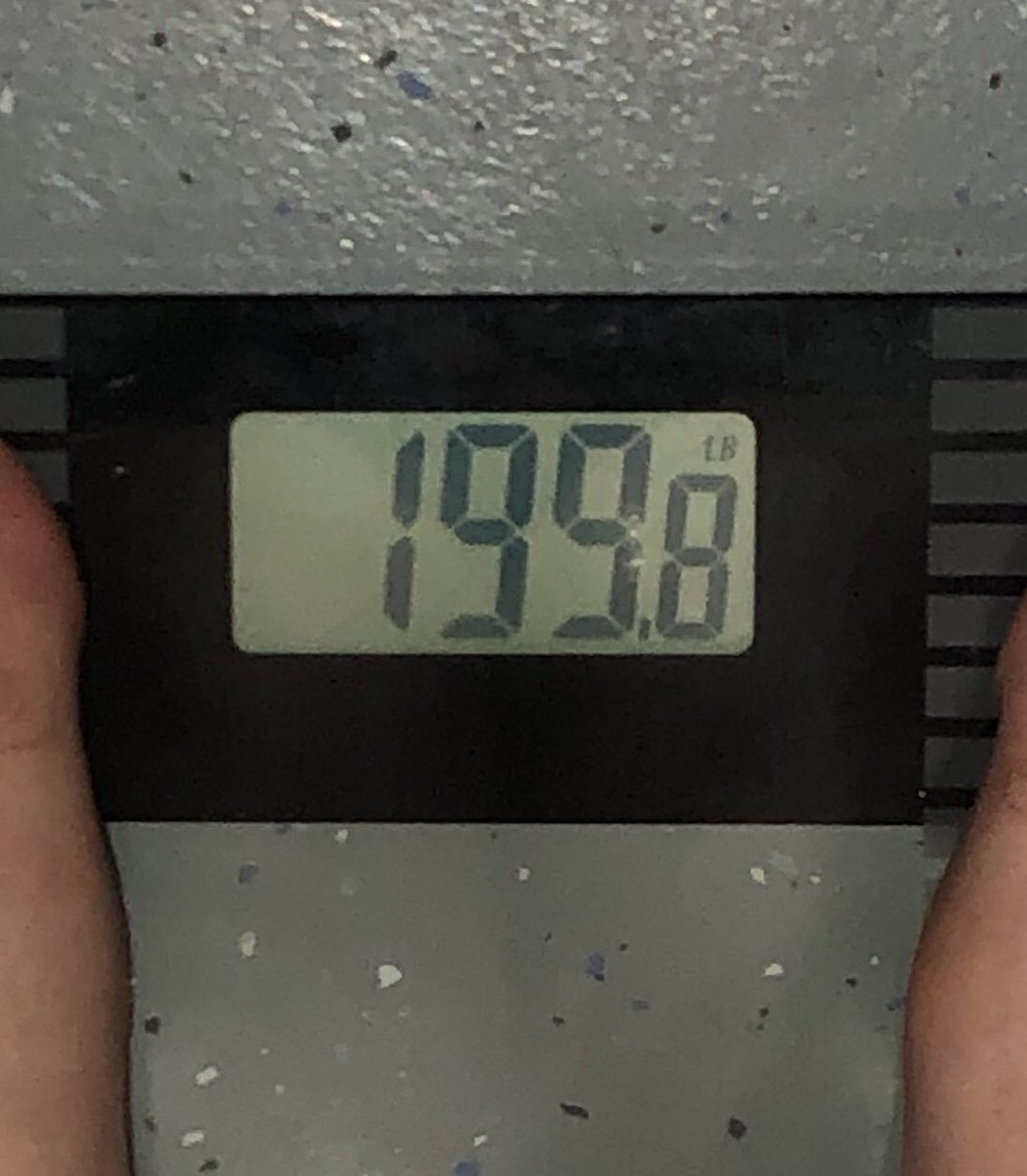 Joe_Merica1776's tweet photo. 2 years. 115lbs. I just did that. 💪🏼

Haven’t seen a 1 in front of a scale since middle school, and blessed to finally see it again. Appreciate all the love and support you all gave me. Doesn’t stop here! https://t.co/BkHWdV0xQs