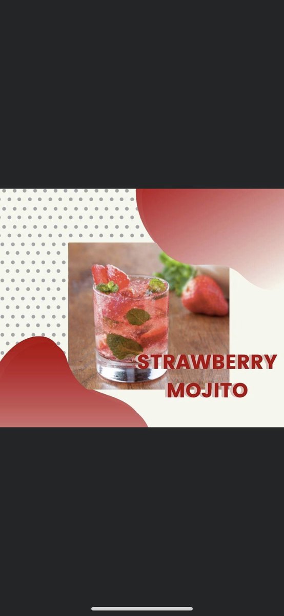 Jour4270_'s tweet photo. t's national stay out of the sun day! Don't be jaded, stay shaded with our Strawberry Mojito! #StayShaded https://t.co/S2VcqTpehu