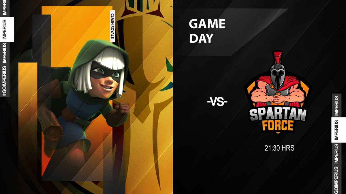 WeAreImperius's tweet photo. #ClashRoyale | #MatchDay
🏆 @LDReSports
🆚 @SpartanForceCR
⏰ 21:30 Hrs 🇨🇱
#GoImperius https://t.co/VLS51dYm6e