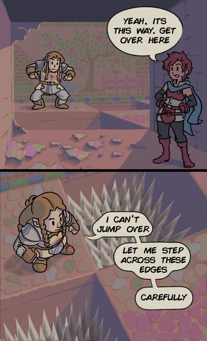A more elaborate #DnD comic. Tried to make it readable on mobile. Pretty proud of how it came out ? 