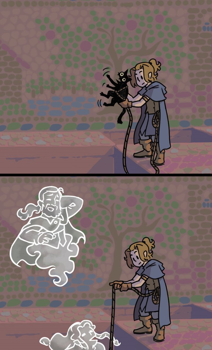 A more elaborate #DnD comic. Tried to make it readable on mobile. Pretty proud of how it came out ?