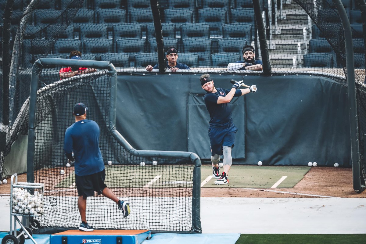 Mashing. And it's just day one. #MNTwins