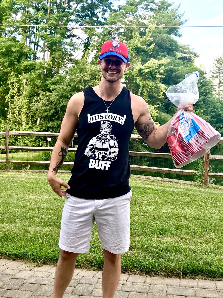 Trlsuperstar's tweet photo. Proof we are alive and well 😎 #ThirdAnnual #BeerOlypmics #Drank https://t.co/KhBkQj24yn