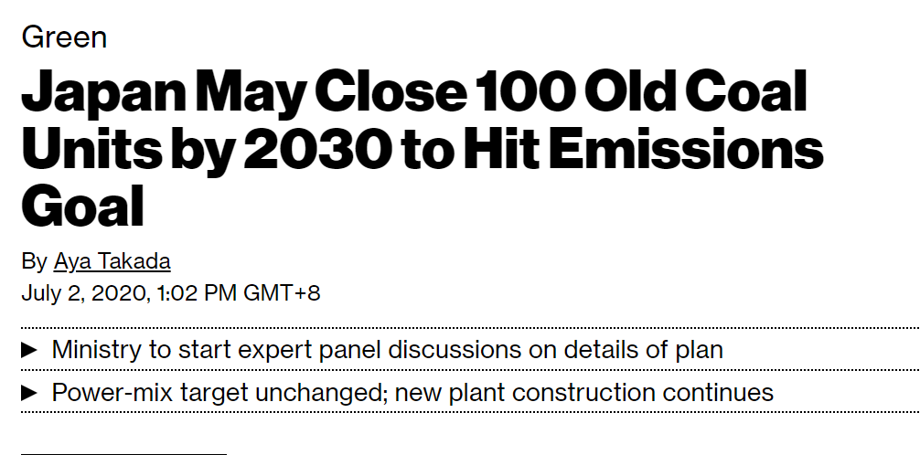 1/ Lots of press this week about Japan going green> Japan to close 100 coal-fired power plants> Grid operators to give preference to renewables> Export rules for coal tech will be tightenedIs this actual progress or just window dressing?It's a bit of both. Let me explain