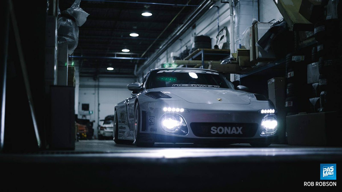 PASMAG's tweet photo. Even though the car is heavily modified, keeping what was unique about the car to begin with is important to David. https://t.co/QFGxI6MKsK #pasmag #fbf #porsche #porsche911 #oldandnew #jdm #rotiform #nitto #airrex #nextmod https://t.co/WYrO0kHwVb
