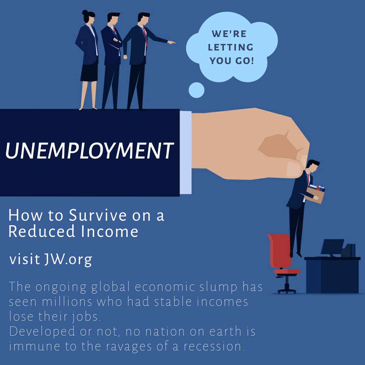 Ketchap16's tweet photo. Like millions of others, have you also faced the trauma of losing your job?
#effectsofpandemic #recession #unemployment https://t.co/lTX4ofhU26