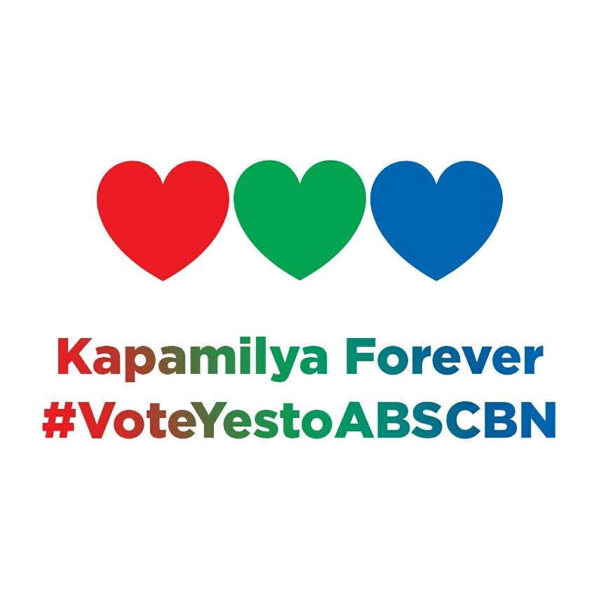 Let our voices be heard. Tell your district congressman to #VoteYEStoABSCBN!