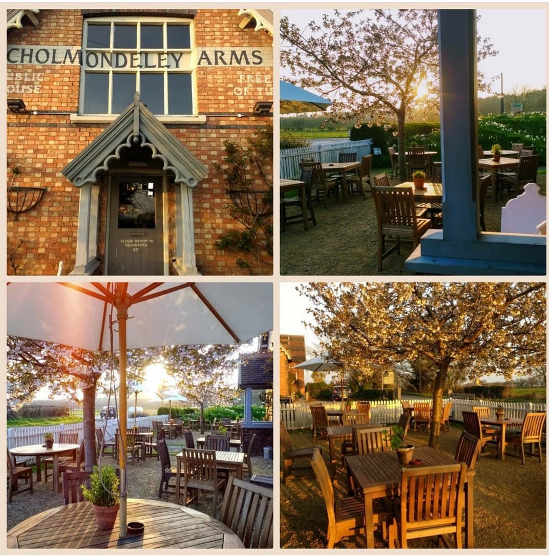 It's been a long few months but we're finally back &amp; will be opening our doors at midday 🙂. We're looking forward to welcoming you &amp; all we ask is for you to please be patient, while we settle back in.
•
•
#cholmondeley #cholmondeleyarms #cheshirepub #placetovisit