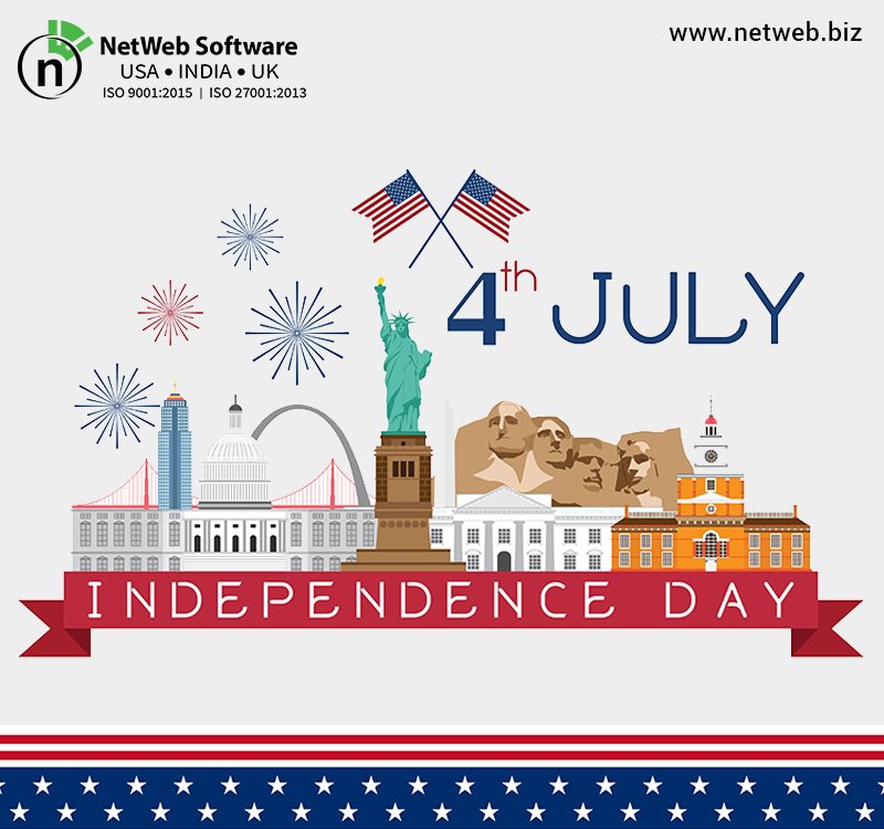 netwebsoftware's tweet photo. Happy 4th of July! Let us appreciate and value the blessings of freedom and independence today. Wishing everyone a fun and safe holiday.
#fourthofjuly #independenceday #democracy #NetWeb #NetWebCelebrates https://t.co/mt2I5ZJEaM