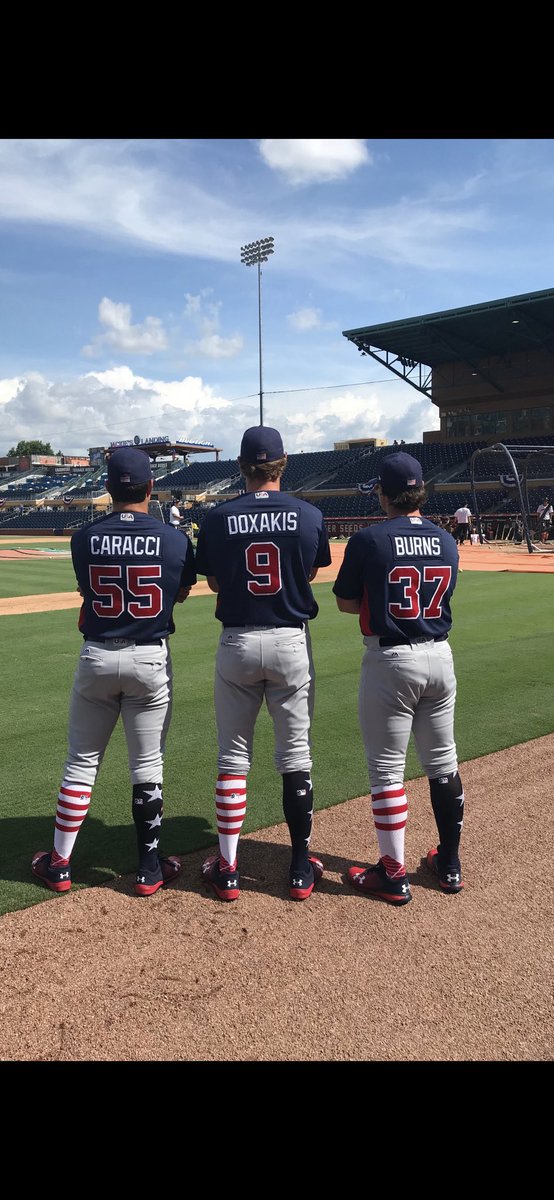 CindyCaracci's tweet photo. Team USA July 4,2018  .. Ole Miss, Texas A&amp;M and Auburn represented in this picture. Happy 4th of July 🇺🇸 https://t.co/4mKqGIIChI