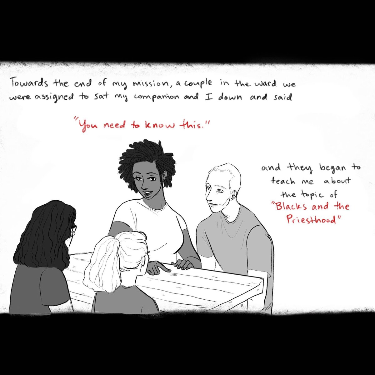 A better understanding on racism in the church. I found this on FB and thought it's good to post this here.