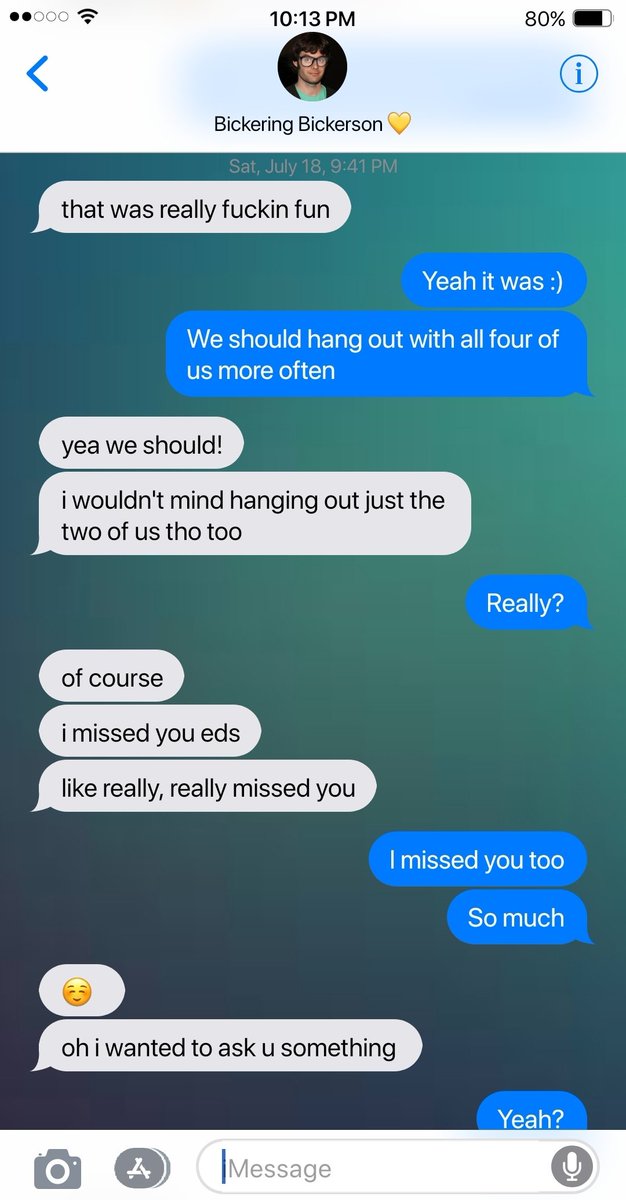 183 》 saturday night yearning( eddie's phone )