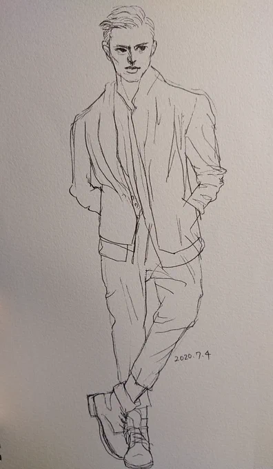 #短時間スケッチ
#練習 