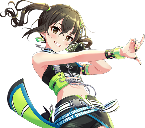 モバマス クールsr画像bot 砂塚あきら 背景なし