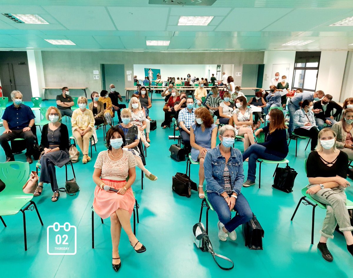 Étrange fin d’année... journée de concertation masquée 😷 pourtant active et productive 👍   Un grand merci pour ce bel engagement tout au long du confinement et après bonnes vacances à tout l’équipe 😎🏖 à plus tard pour de nouvelles aventures !