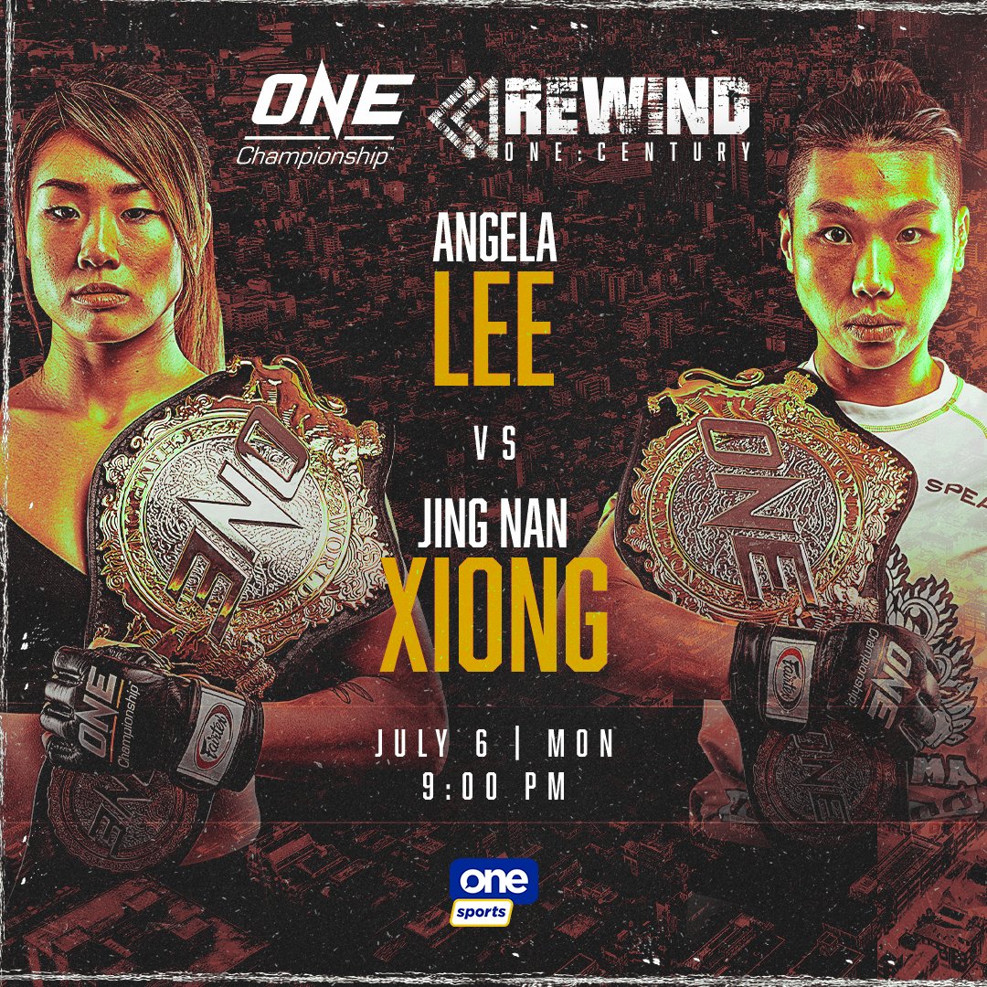 OneSportsPHL's tweet photo. ONE: Century Rewind | #ONEChampionshiponOneSports #ONECentury #ONE100
Atomweight: Angela Lee πΈπ¬ vs Xiong Jing Nan π¨π³
Light Heavyweight: Aung La N Sang π²π² vs Brandon Vera π΅π
π July 6
β° 9 p.m.
πΊ One Sports https://t.co/I9PyYIpEEu