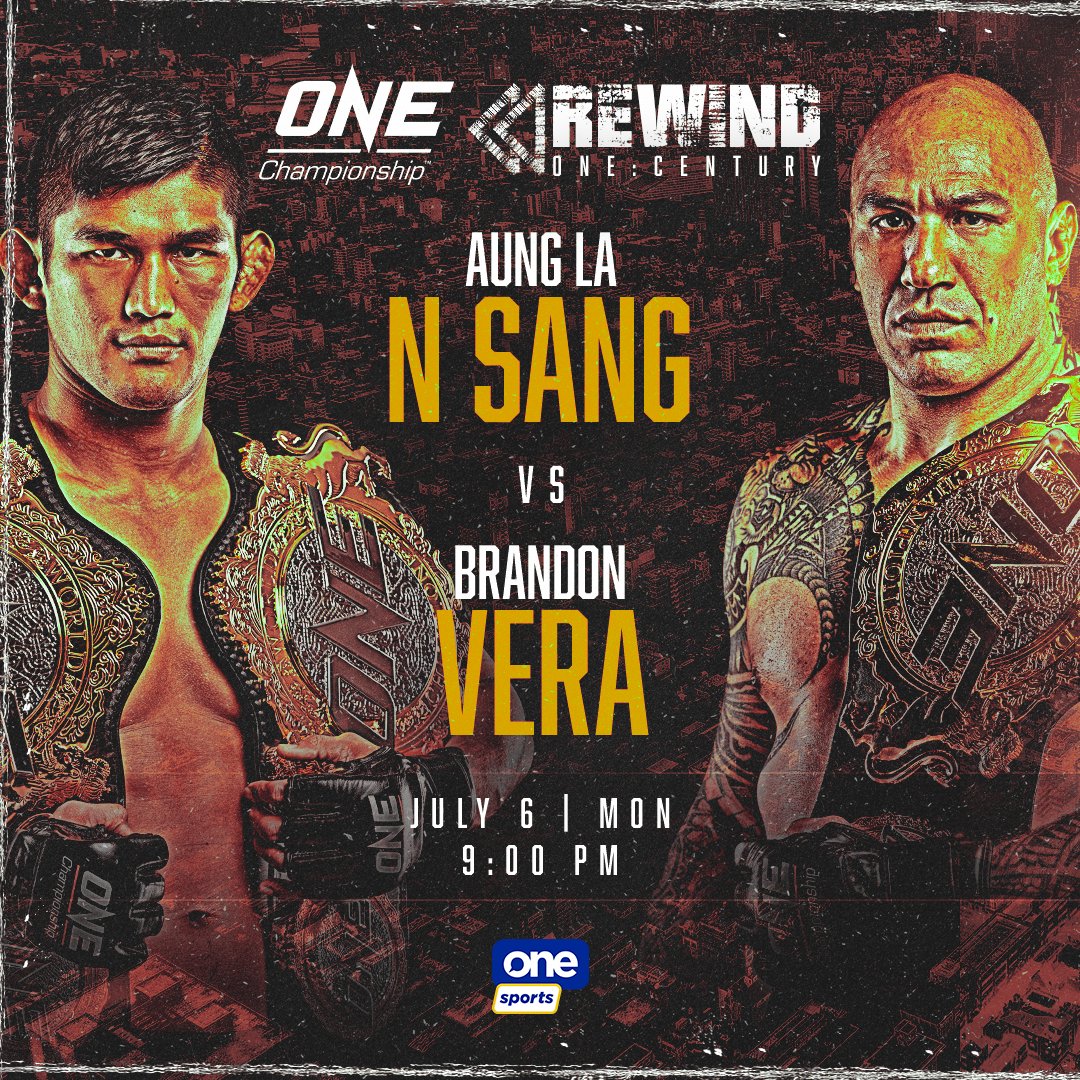 OneSportsPHL's tweet photo. ONE: Century Rewind | #ONEChampionshiponOneSports #ONECentury #ONE100
Atomweight: Angela Lee πΈπ¬ vs Xiong Jing Nan π¨π³
Light Heavyweight: Aung La N Sang π²π² vs Brandon Vera π΅π
π July 6
β° 9 p.m.
πΊ One Sports https://t.co/I9PyYIpEEu