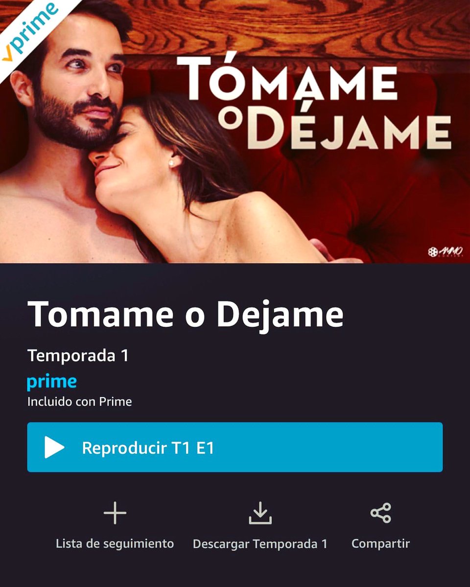 GuidoMassri's tweet image. Ya esta disponible en Amazon Prime! Hermosa serie que protagonizo junto a la bella @MAITEMBIL y un gran elenco! Espero que la disfruten mucho!
