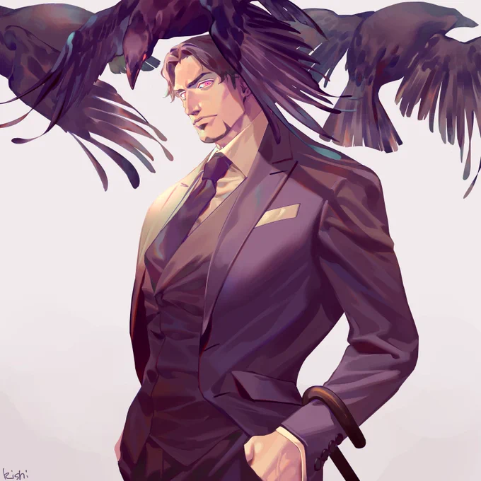 #皆さんの創るイケオジのキャラが見てみたい
最近のwith鳥 
