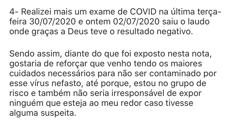 reporterjvictor's tweet photo. Nota de esclarecimento do técnico do Santa Cruz, Itamar Schulle. https://t.co/P0Id3ggXbk