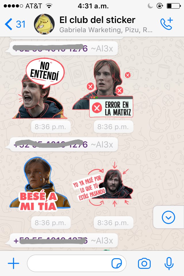 cyber_gusy's tweet photo. En el #ClubDelSticker ya llegaron los stickers de @darknetflix #Dark. https://t.co/oNTHmvMf2m