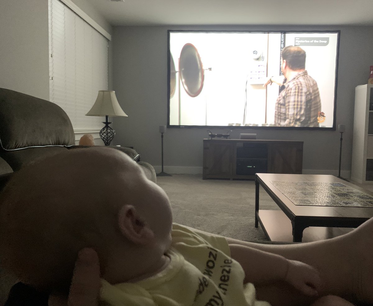 WriteWayToLive's tweet image. My son still needs help holding his head up sometimes, but that doesn’t stop him from watching Josh Gates Tonight. @joshuagates @Discovery