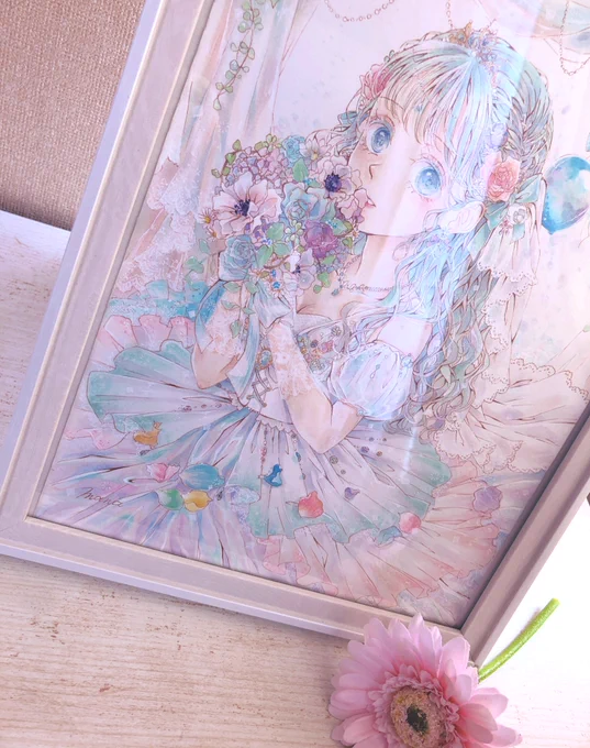 額装出来た? 