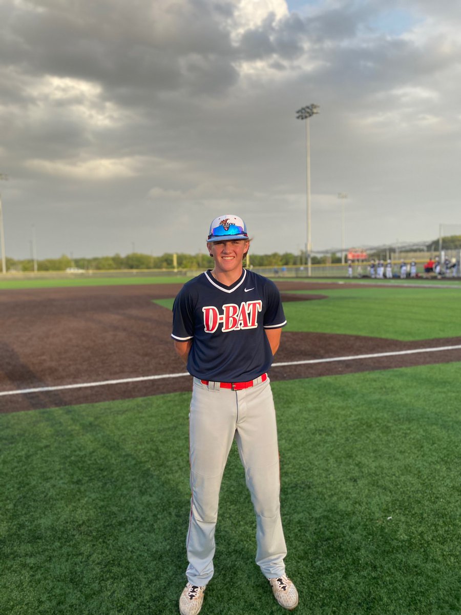 FiveTool's tweet photo. @ntxtourney F: @DBAT_Elite Chancellor 3, South Texas Sliders 2022 Quillin 2
PoG: @Willfurniss 2-2, 2B, 2 RBI 
Pitcher: @thatsjm27 6 IP, 12K, 4H, 2 ER https://t.co/BveXDaxj5p