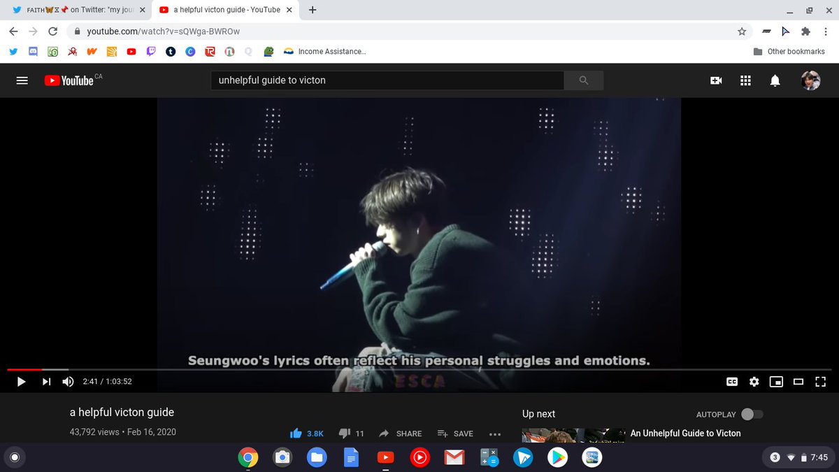 me too seungwoo, me fucking tooi mean /most/ songwriters do this but it's always touching to hear this~